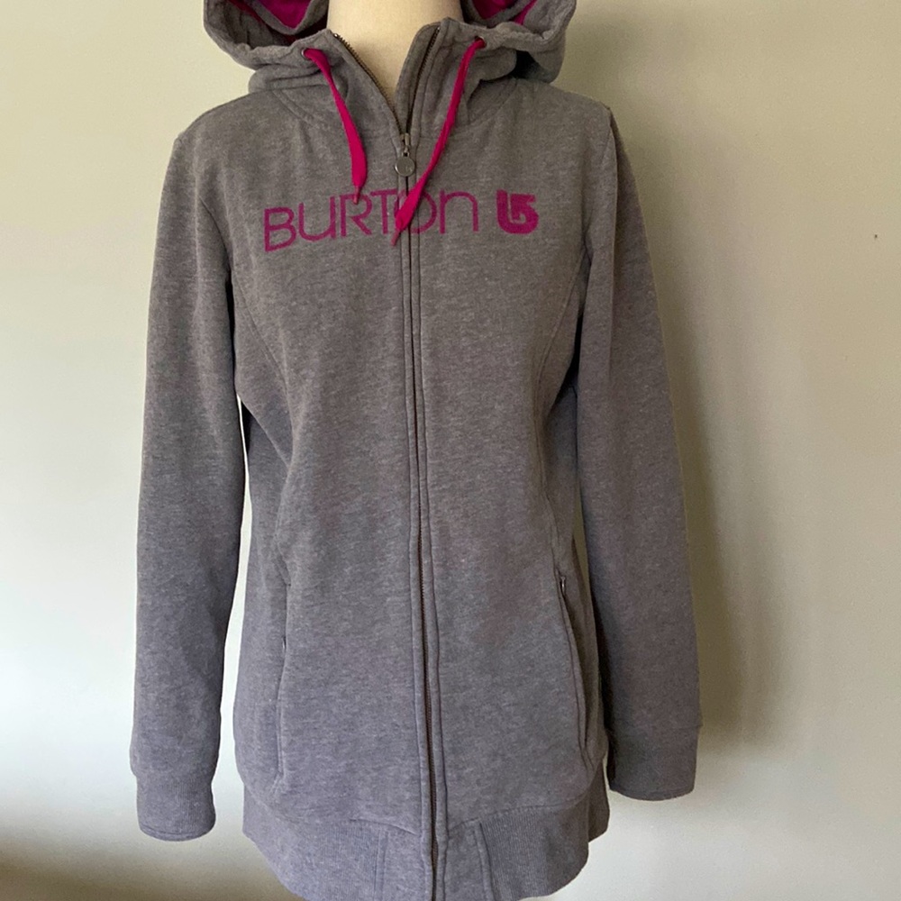 Burton Long Hoodie size M EUC with eye mask
